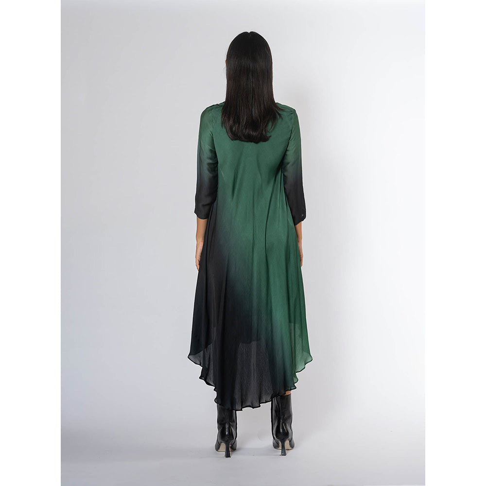 The Burnt Toast Green Midi Dress