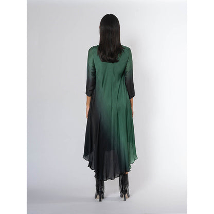The Burnt Toast Green Midi Dress