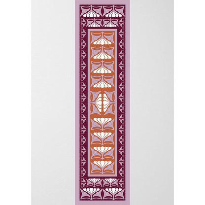 Thee Modern Roots Women Organic Opulence Silk Stole Burgundy