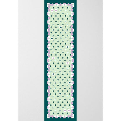 Thee Modern Roots Women The Floating Garden Silk Stole Green