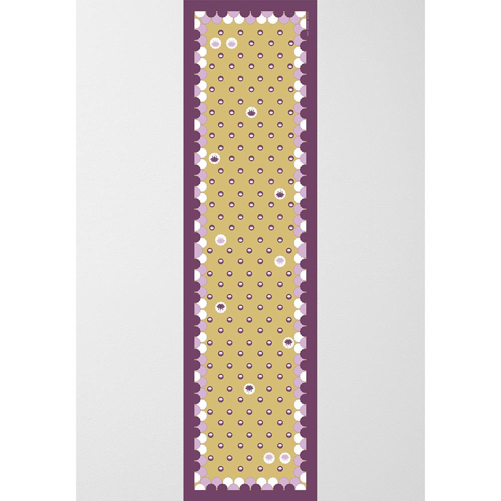 Thee Modern Roots Women The Lotus Pond Silk Stole Mustard