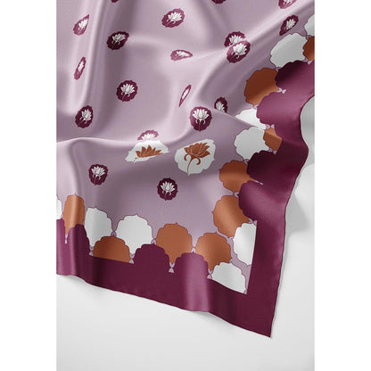 Thee Modern Roots Women Lotus Drift Silk Stole Mauve