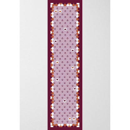 Thee Modern Roots Women Lotus Drift Silk Stole Mauve