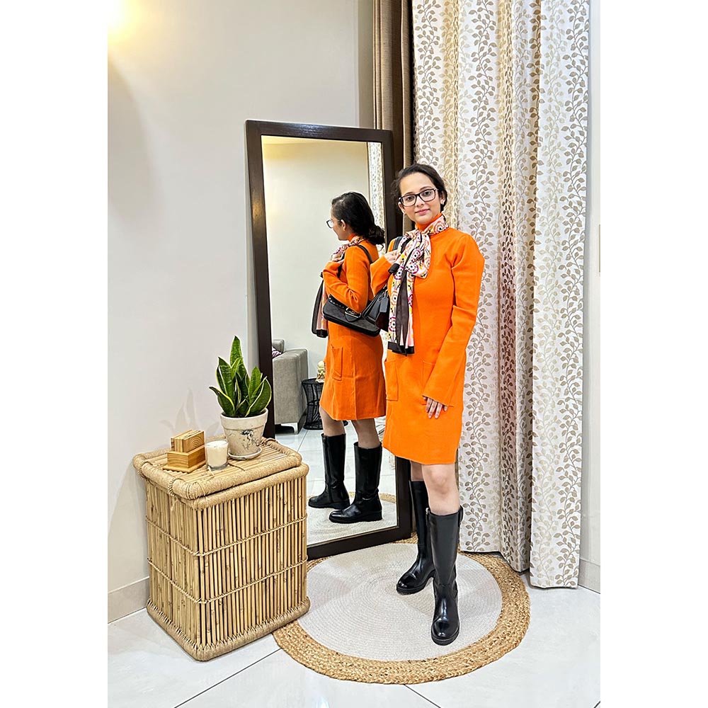 Thee Modern Roots Women Nature's Canvas Silk Stole Pink