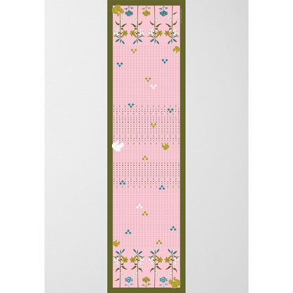 Thee Modern Roots Women Nature's Poetry Silk Stole Pink