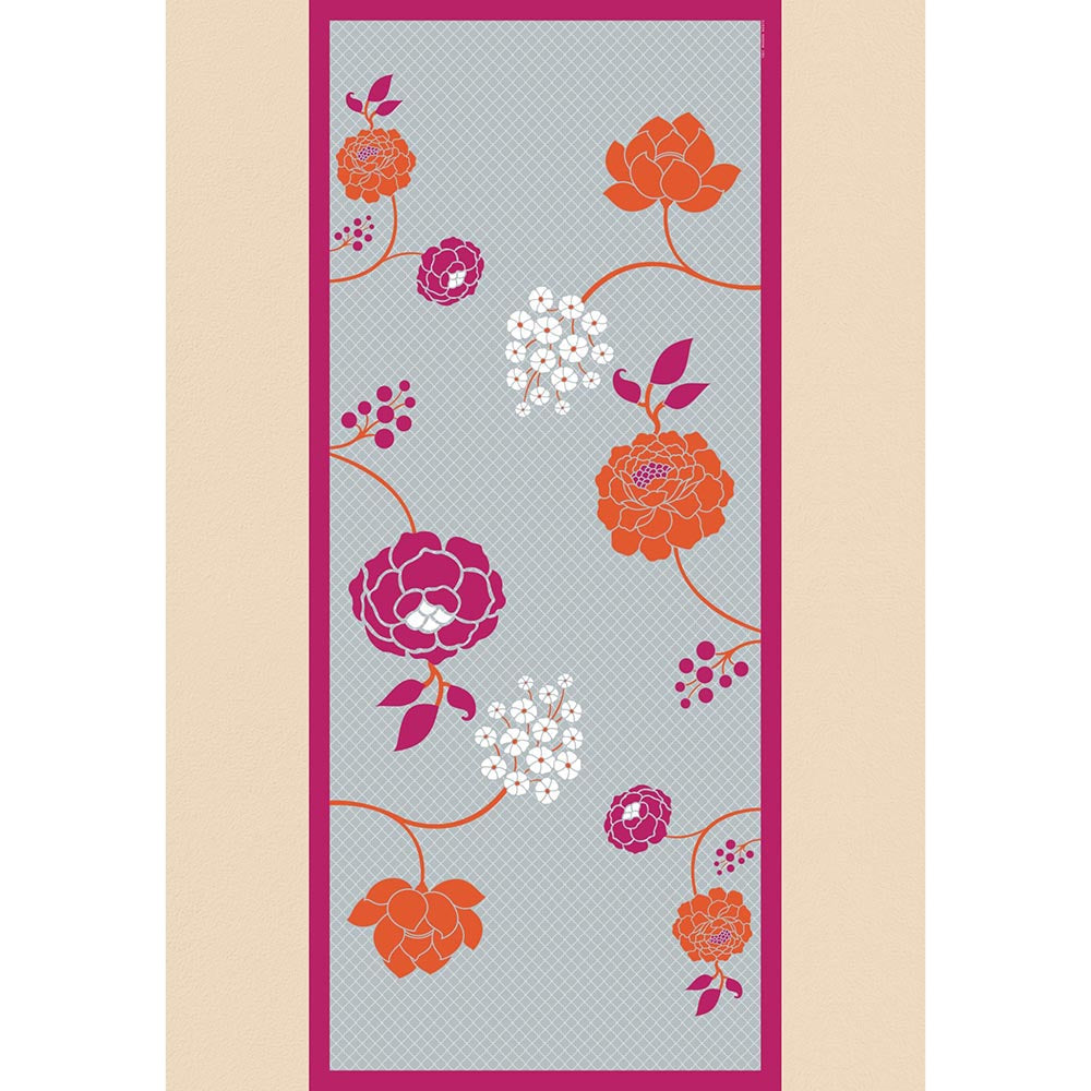 Thee Modern Roots Grey Nature's Beauty Silk Dupatta