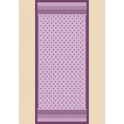 Thee Modern Roots Purple Lotus Symphony Silk Dupatta