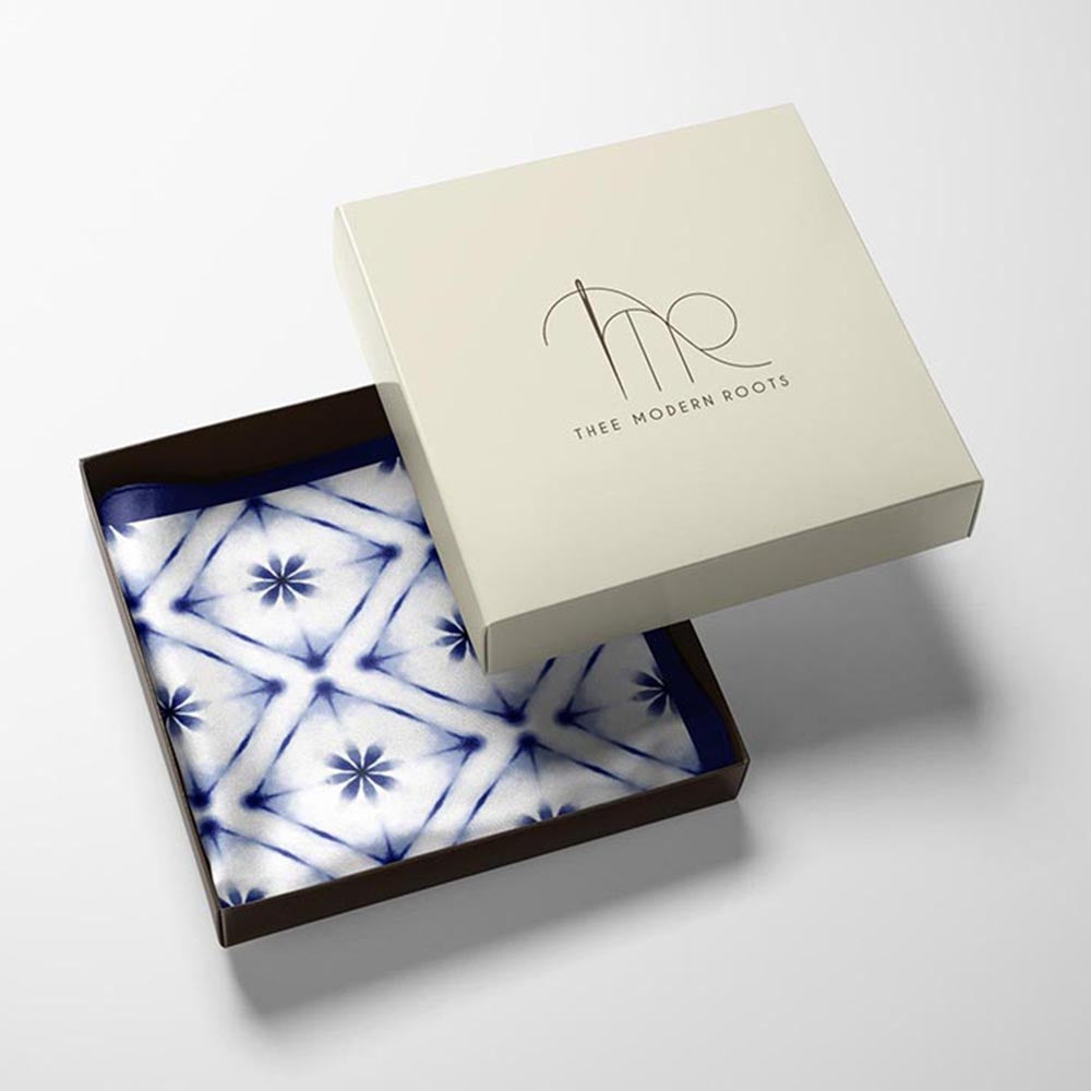 Thee Modern Roots Psychedelic Dreams Silk Pocket Square