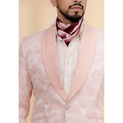 Thee Modern Roots Squirrelly Stripes Silk Pocket Square