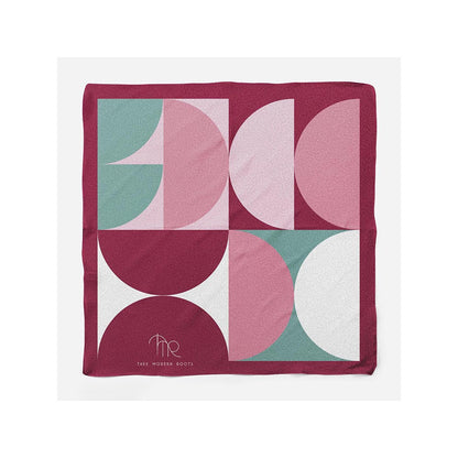 Thee Modern Roots Vineyard Vibes Silk Pocket Square