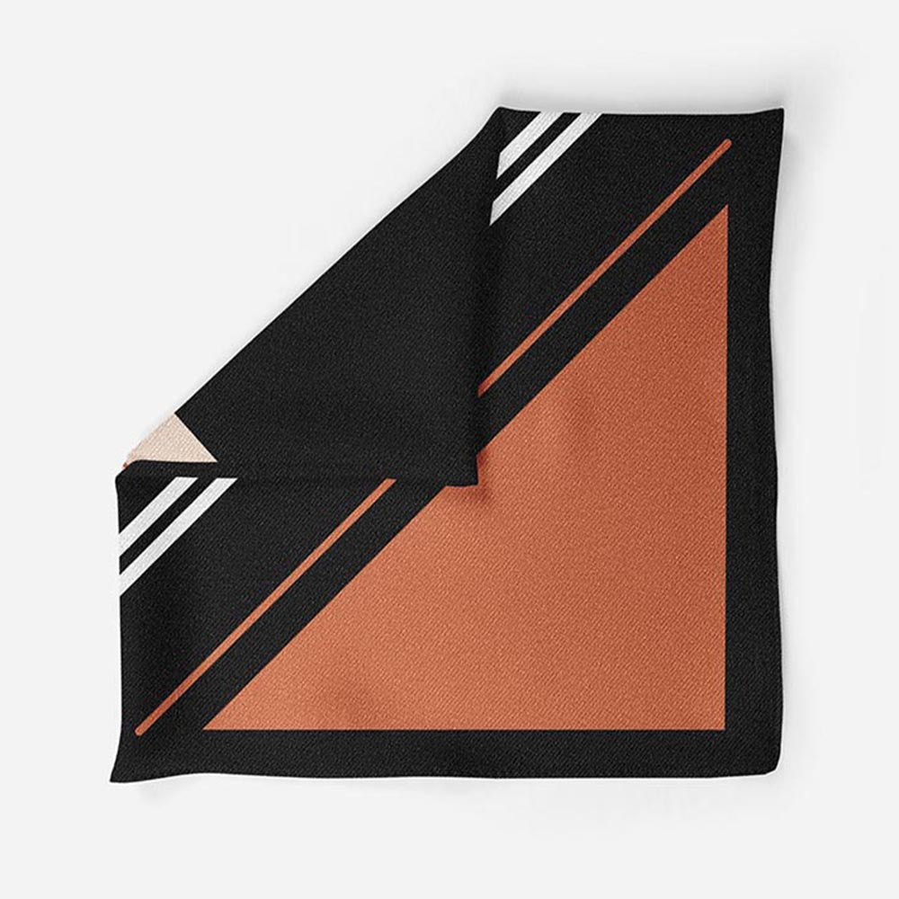 Thee Modern Roots Modern Classic Silk Pocket Square