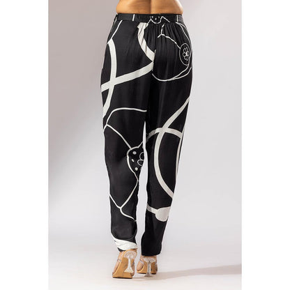 Thee Modern Roots Poppy Kimono Printed Co-Ord (Set of 2)