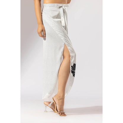 Thee Modern Roots Sakura Printed Co-Ord (Set of 2)