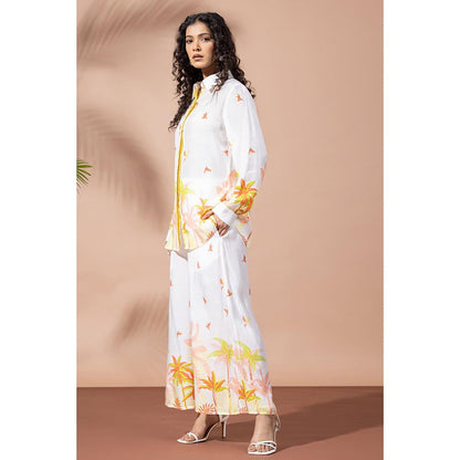 Thee Modern Roots Beach White Shirt