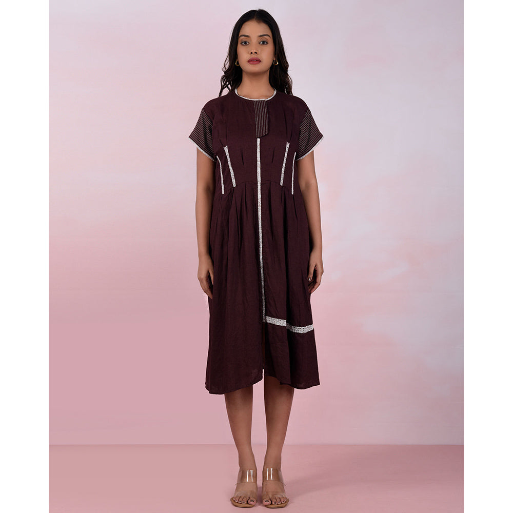 The House of Hemp Women Hemp and Lyocell Mocha Weave Brown