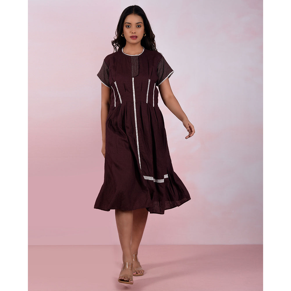 The House of Hemp Women Hemp and Lyocell Mocha Weave Brown