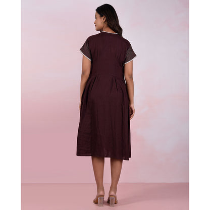 The House of Hemp Women Hemp and Lyocell Mocha Weave Brown