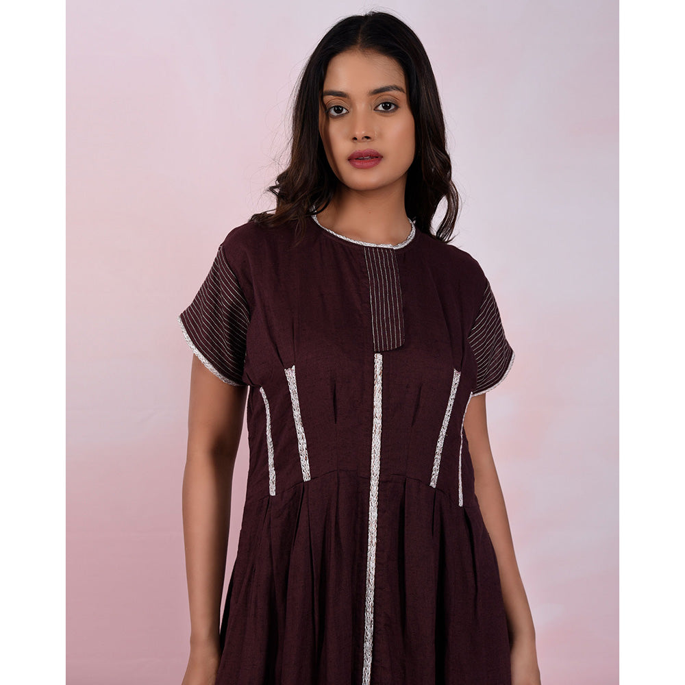 The House of Hemp Women Hemp and Lyocell Mocha Weave Brown