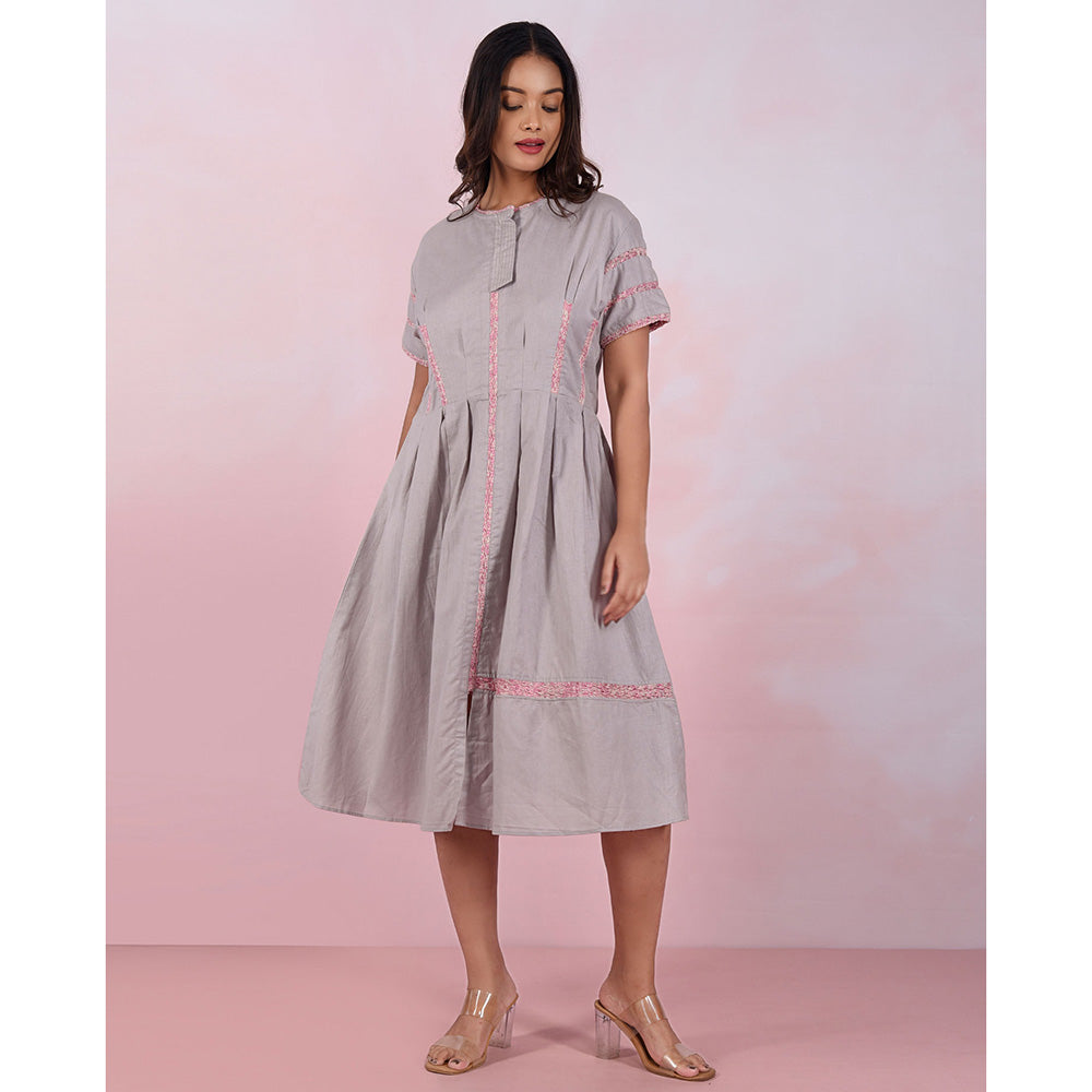 The House of Hemp Women Hemp and Lyocell Ash Weave Dress