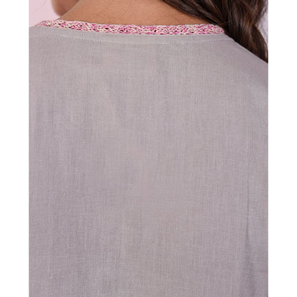 The House of Hemp Women Hemp and Lyocell Ash Weave Dress