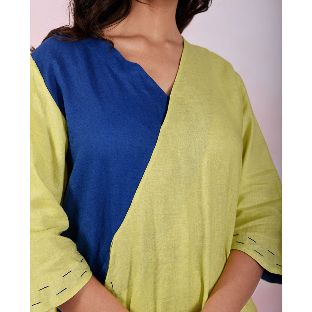 The House of Hemp Women Hemp and Lyocell Sage Bolt Dress