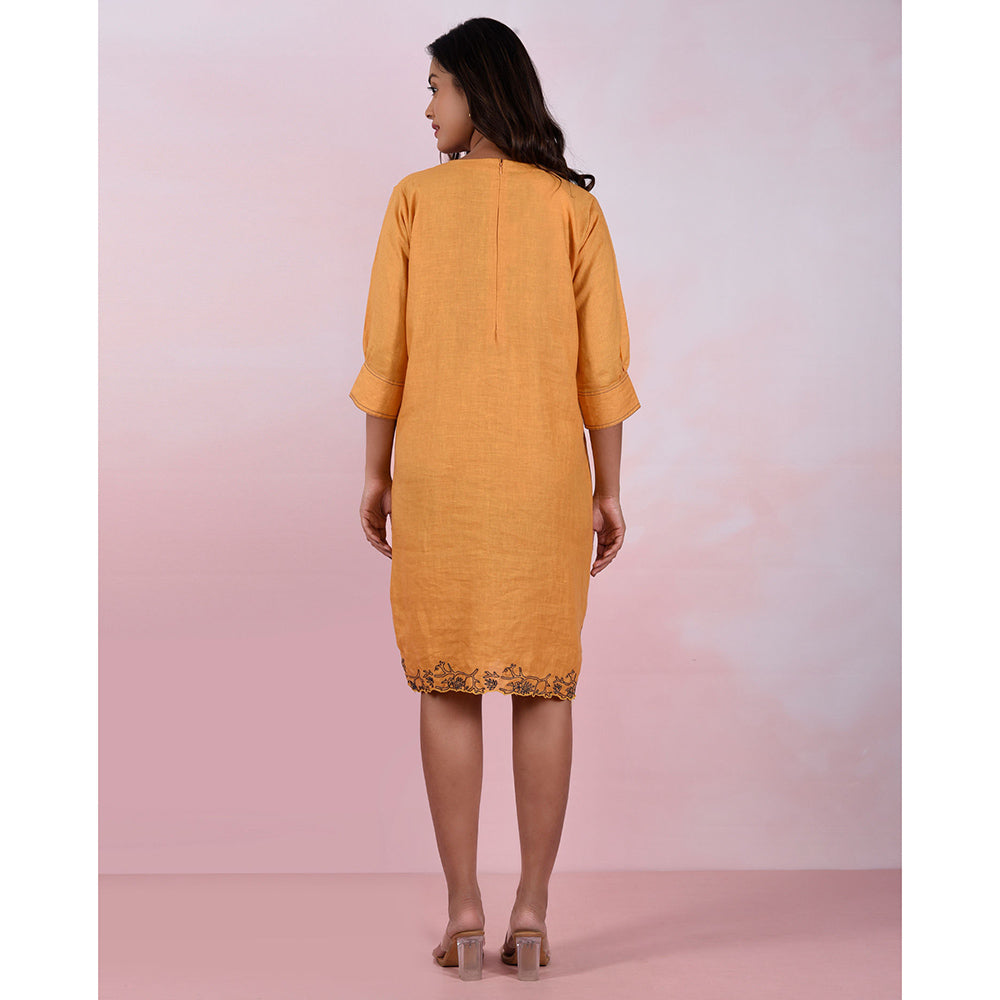 The House of Hemp Women Hemp and Lyocell Amber Mousse Dress