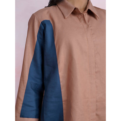 The House of Hemp Mocha Nova Co-Ord- Multi-Color (Set of 2)