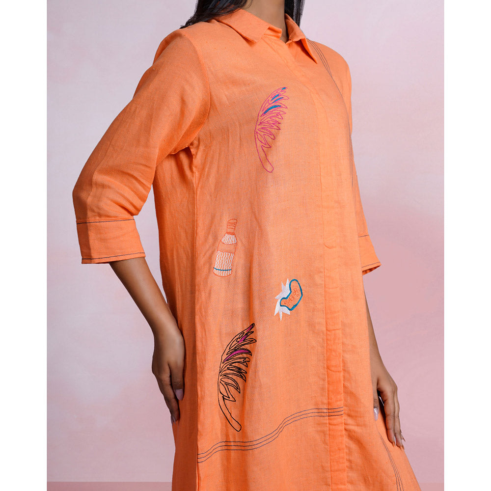 The House of Hemp Amber Ease Shirt Dress
