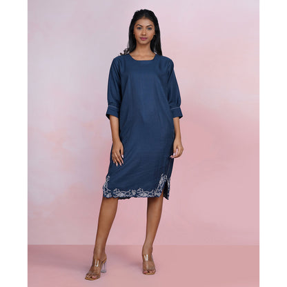 The House of Hemp Midnight Weave Dress