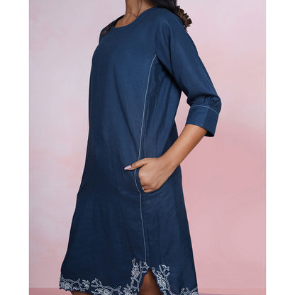 The House of Hemp Midnight Weave Dress