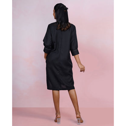 The House of Hemp Shadow Stitch Dress