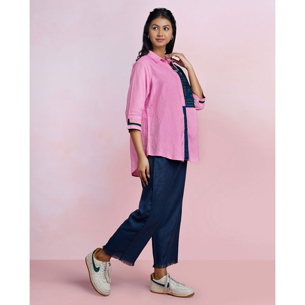 The House of Hemp Pixel Quest Embroidered Shirt