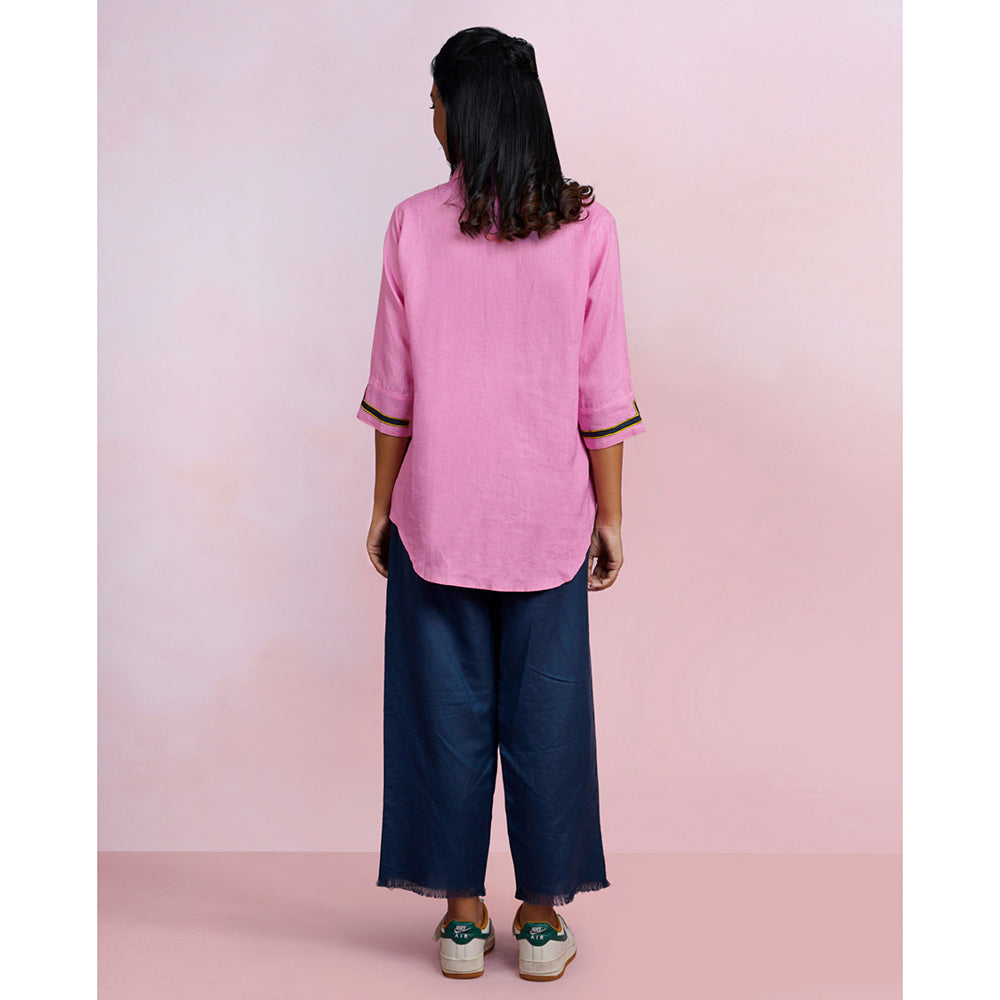 The House of Hemp Pixel Quest Embroidered Shirt