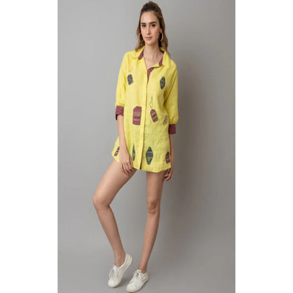 The House of Hemp Yellow Key To Life Shirt