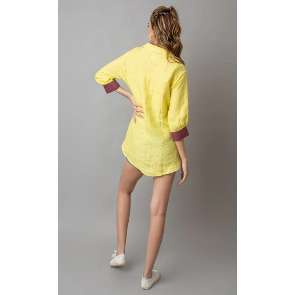 The House of Hemp Yellow Key To Life Shirt