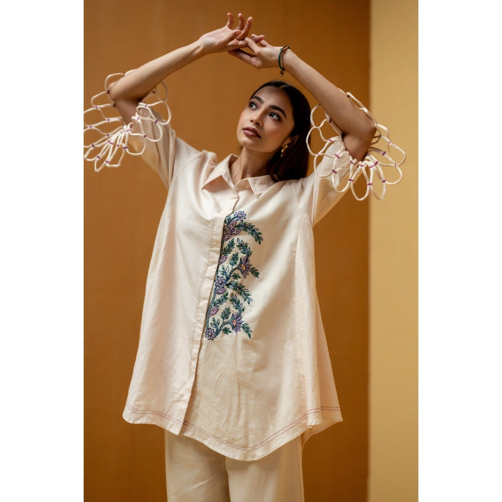 The House of Hemp Ivory Gulnar Co-Ord Set