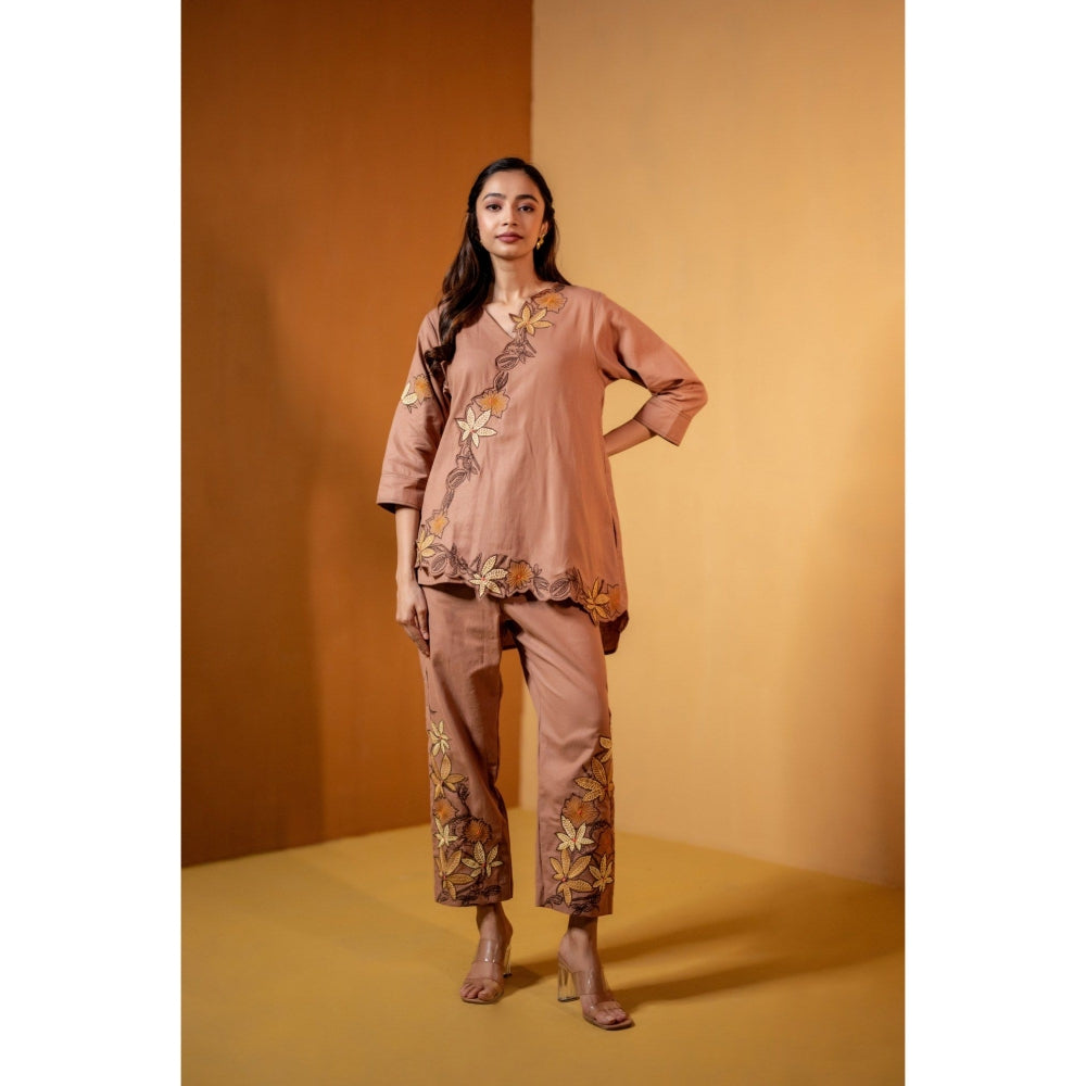 The House of Hemp Mauve Vanyaa Co-Ord Set