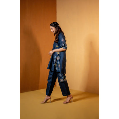 The House of Hemp Navy Blue Keya Co-Ord Set