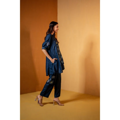 The House of Hemp Navy Blue Keya Co-Ord Set