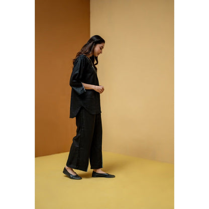 The House of Hemp Black Saaya Co-Ord Set