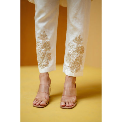 The House of Hemp White Naira Co-Ord Set