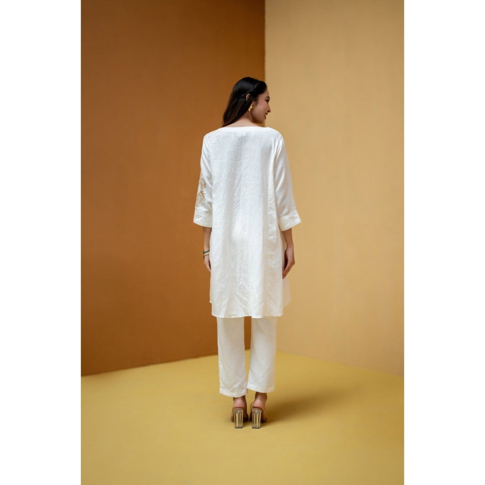 The House of Hemp White Naira Co-Ord Set