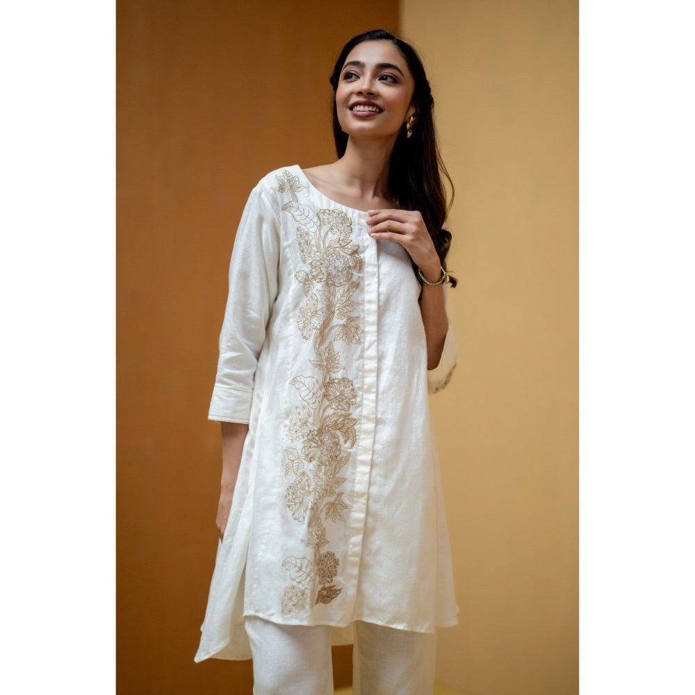 The House of Hemp White Naira Co-Ord Set