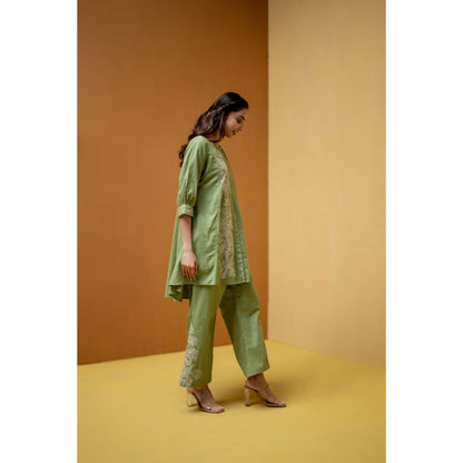 The House of Hemp Green Eira Co-Ord Set