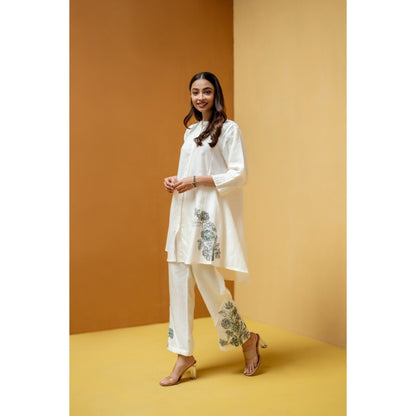 The House of Hemp White Amaira Co-Ord Set