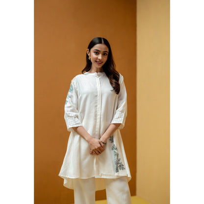 The House of Hemp White Amaira Co-Ord Set