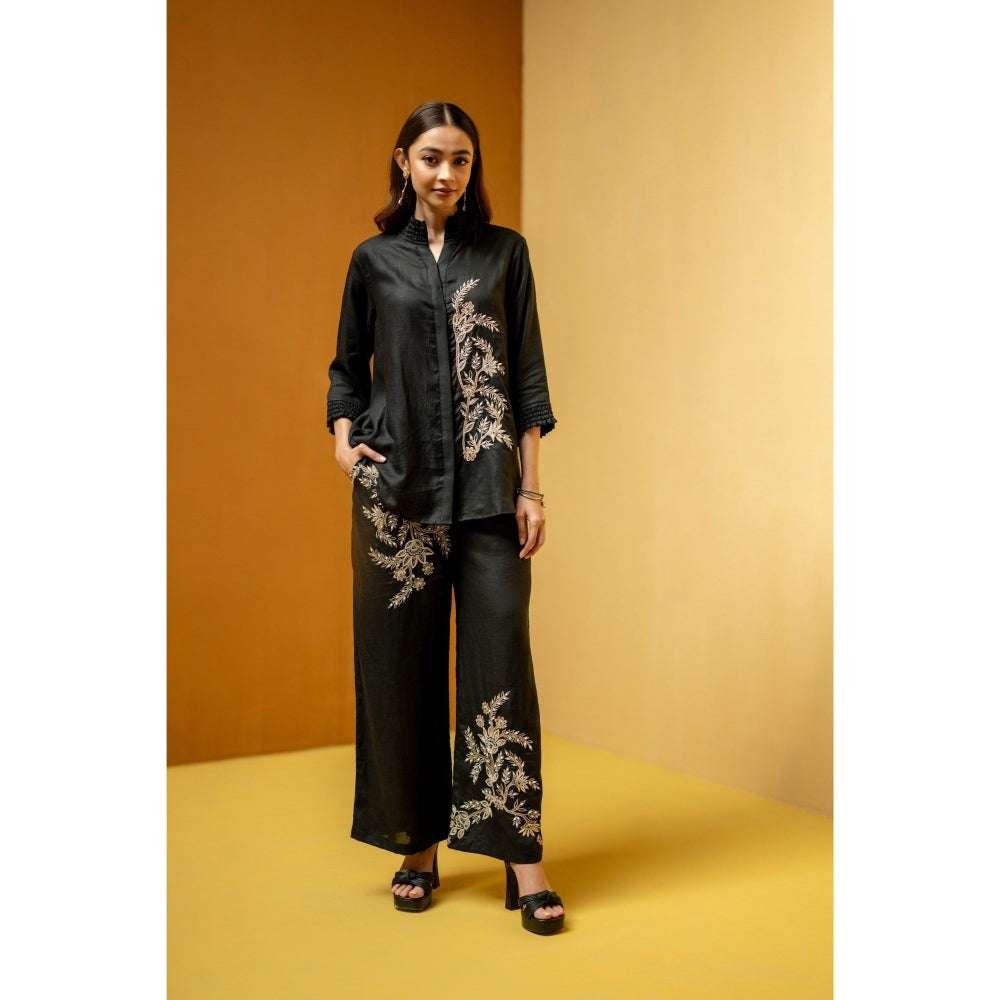 The House of Hemp Black Zahra Co-Ord Set