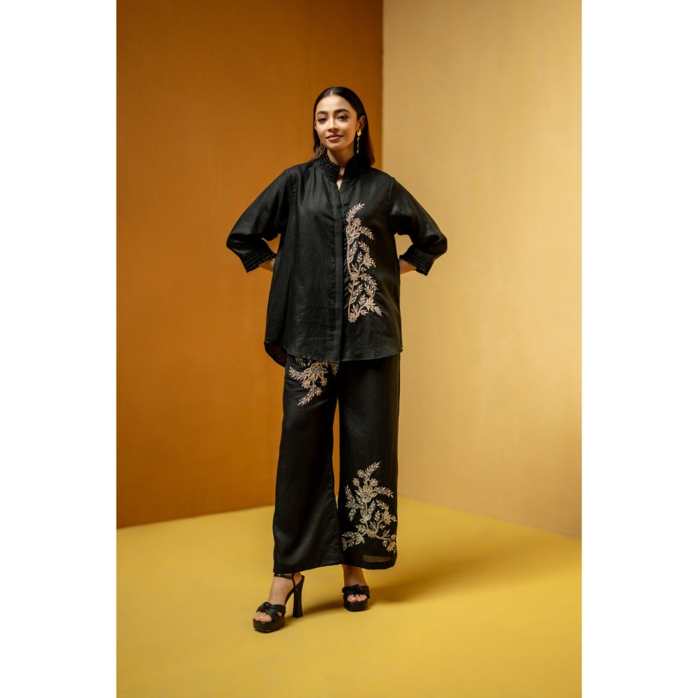 The House of Hemp Black Zahra Co-Ord Set