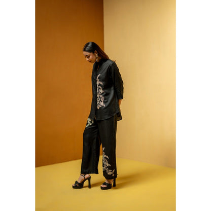 The House of Hemp Black Zahra Co-Ord Set