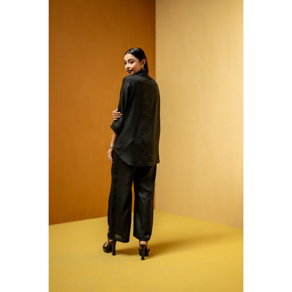 The House of Hemp Black Zahra Co-Ord Set